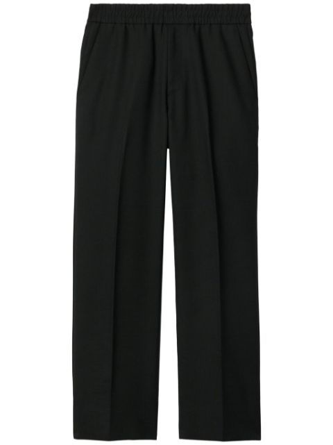 Burberry wool-blend straight-leg trousers Men