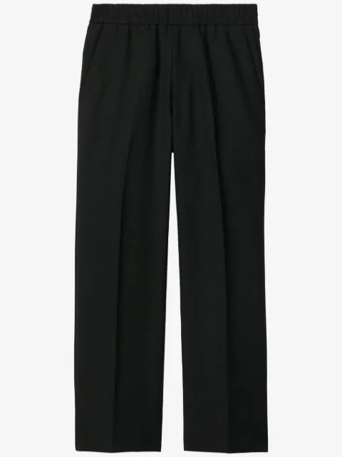 Burberry wool-blend straight-leg trousers