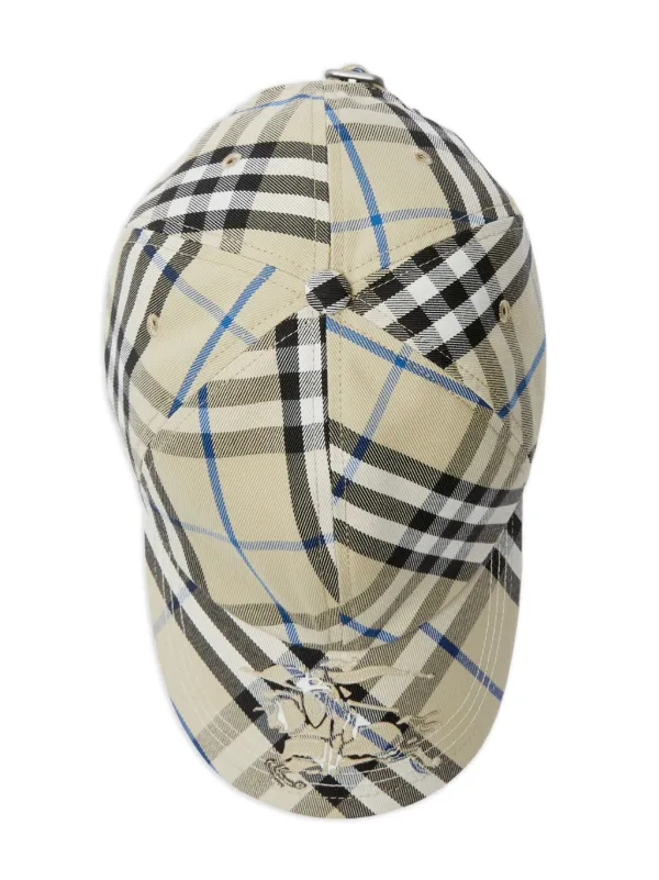 Burberry vintage check baseball cap hotsell