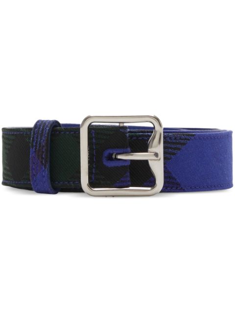 Burberry B-buckle checked belt Women