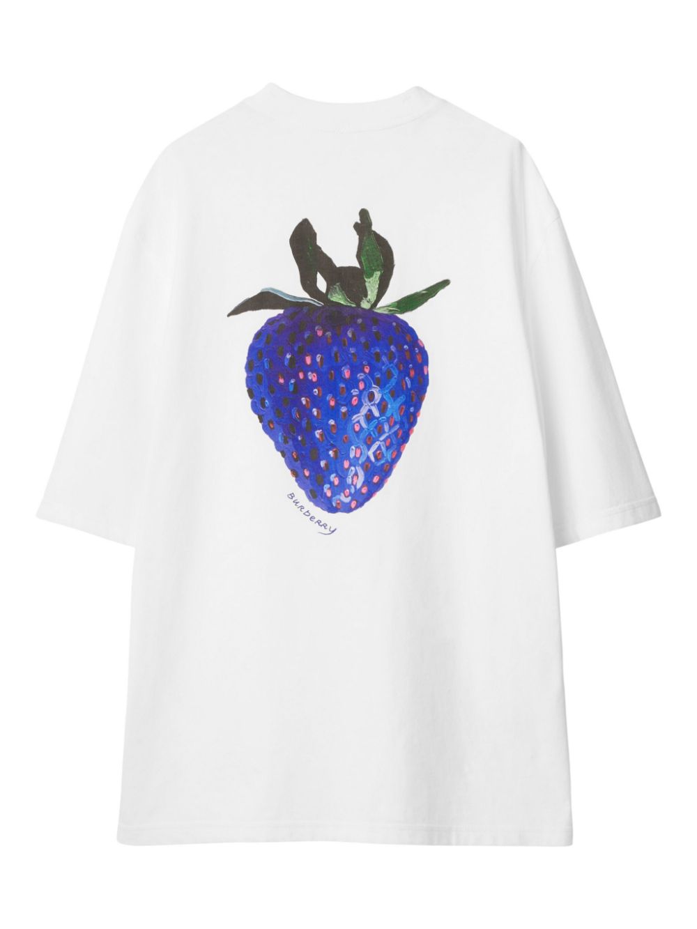 Burberry strawberry-print cotton T-shirt Men