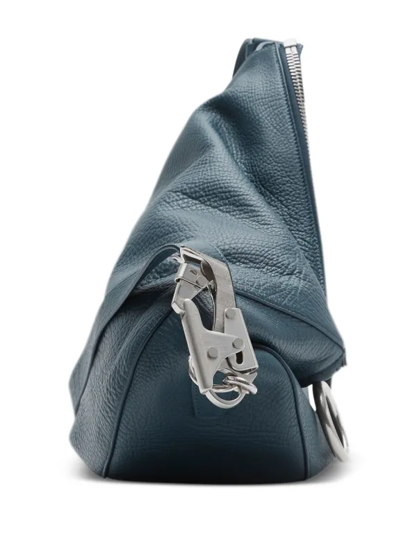 Burberry Knight レザーショルダーバッグ M Burberry Knight レザー ショルダーバッグ M | ブルー | FARFETCH JP