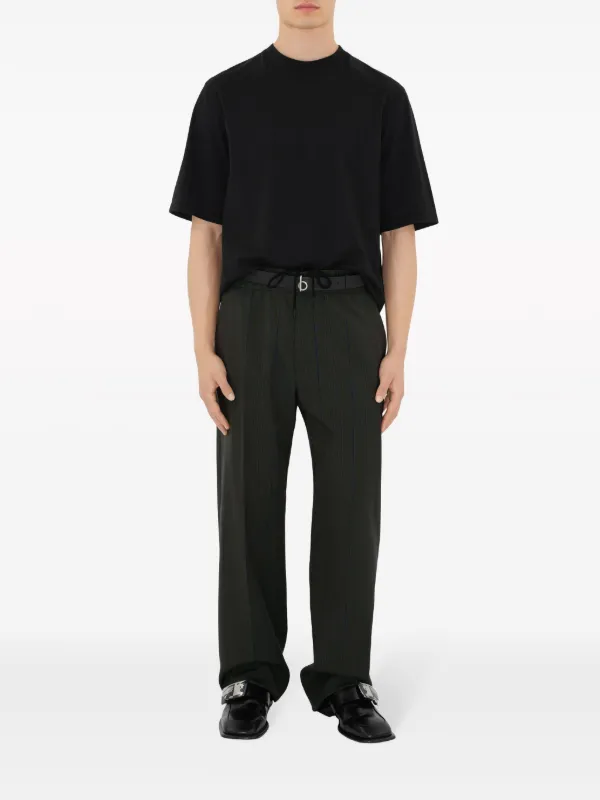 Burberry ストライプ ストレートパンツ Burberry