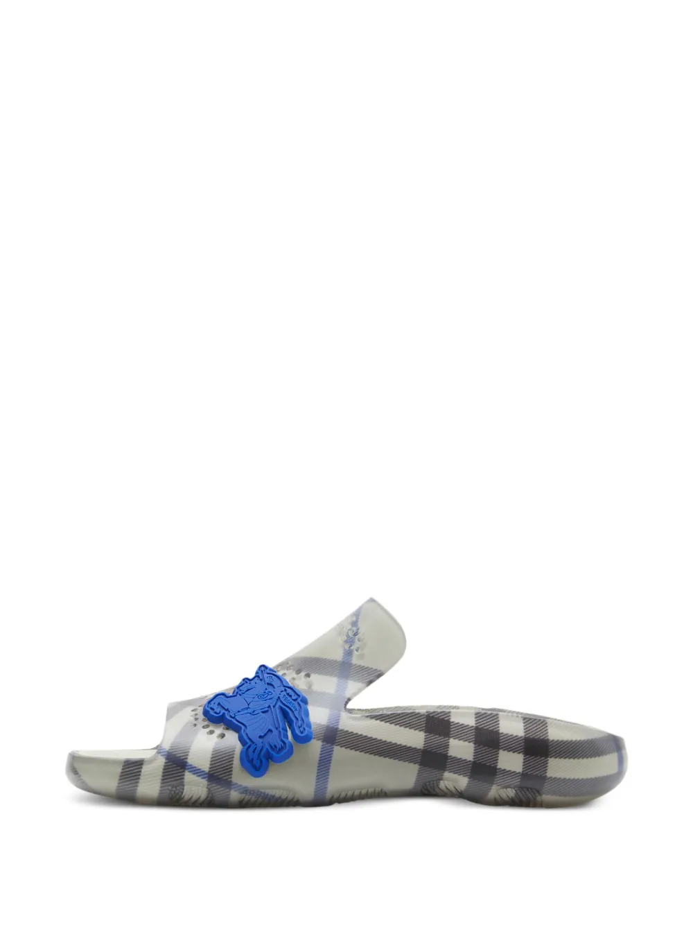 Cheap Burberry Stingray checked slides Men