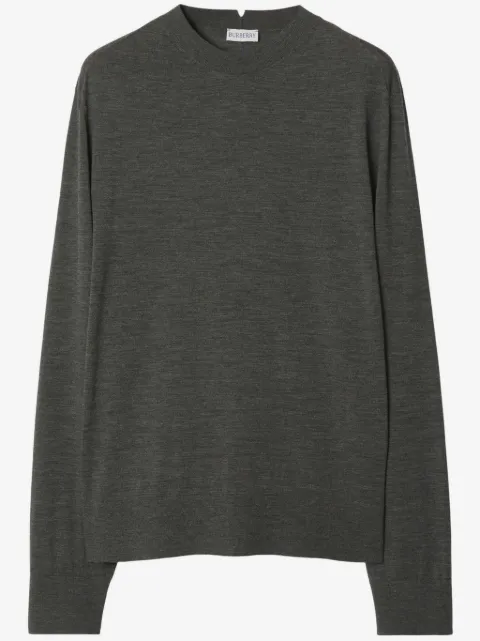 Burberry crew-neck wool jumper
