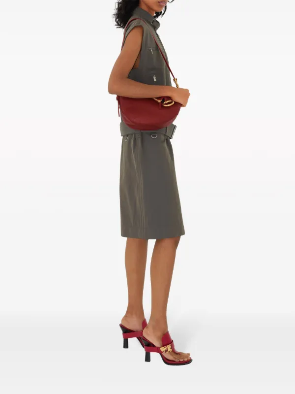Burberry Small Knight Leather Shoulder Bag | Red | FARFETCH JO Burberry Small Knight Leather Shoulder Bag | Red | FARFETCH JO