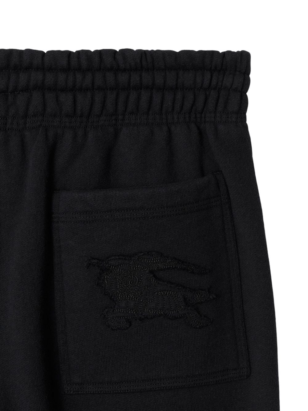 Shop Burberry Cotton Track Pants In Black