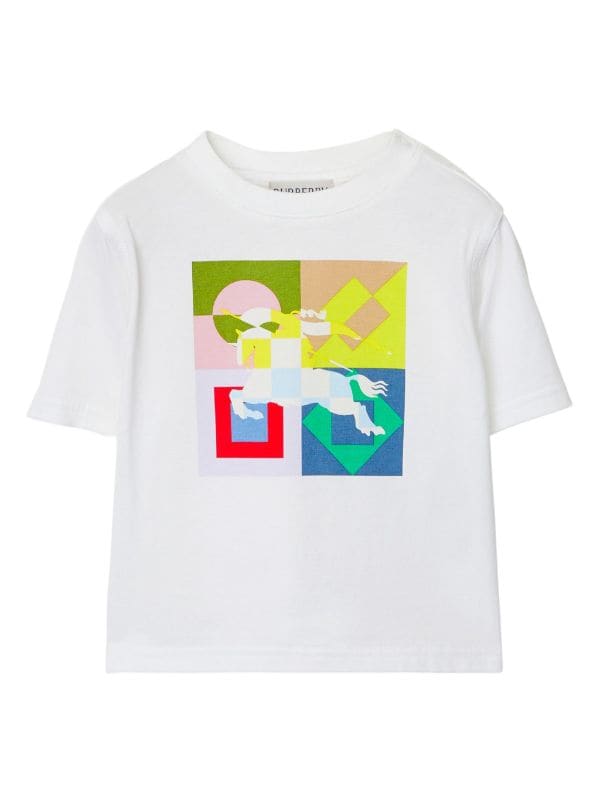 Burberry Kids EKD Cotton T-shirt - Farfetch