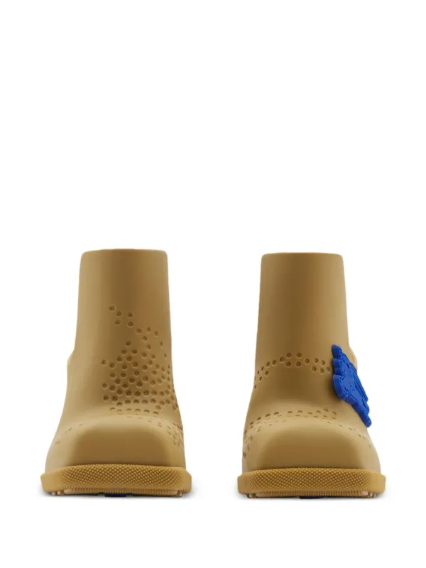 [Burberry] ハイランド ラバー ミュール Burberry Highland Rubber Mules | Yellow | FARFETCH