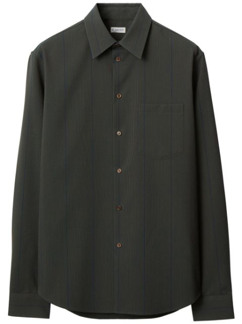 Burberry striped wool shirt Men