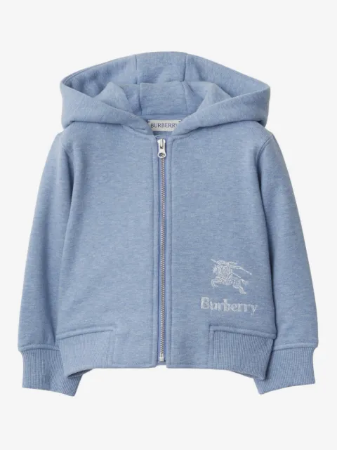 Burberry Kids logo-embroidered short set