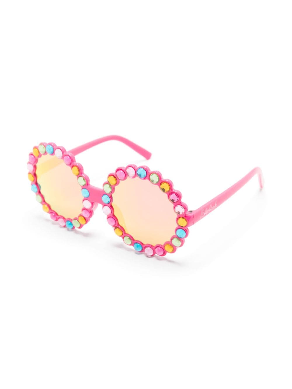 Billieblush crystal-embellished oversize sunglasses - Roze