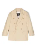 Balmain Kids peak-lapels double-breasted blazer - Neutrals