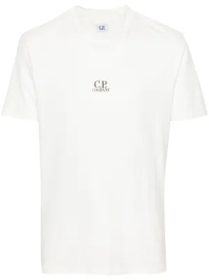 C.P. Company ロゴ Tシャツ | ニュートラル | FARFETCH JP