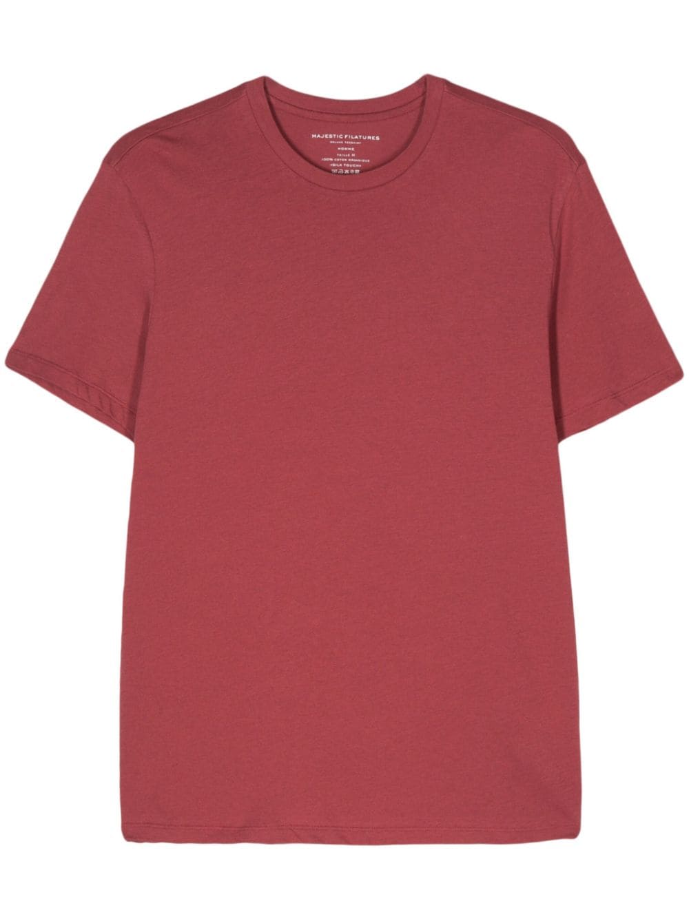 Majestic Filatures Deluxe organic-cotton T-shirt - Rot