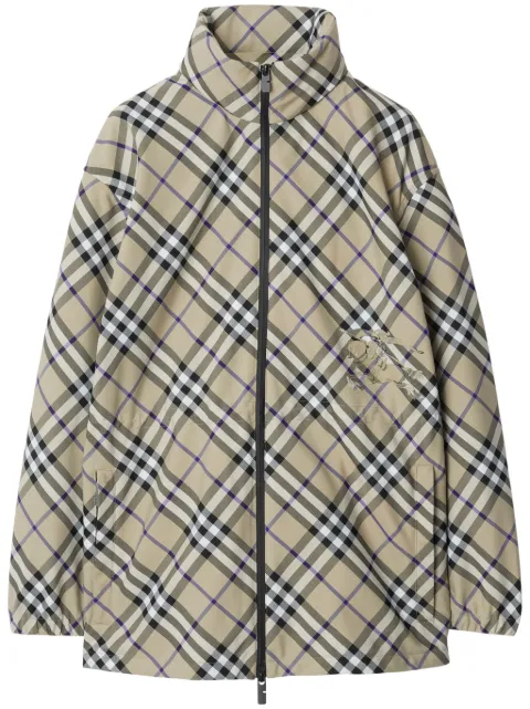 Burberry reversible check-print jacket