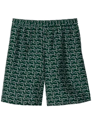 ショートパンツ BURBERRY Printed Silk Shorts Burberry Printed Silk Shorts (Burberry/ショートパンツ