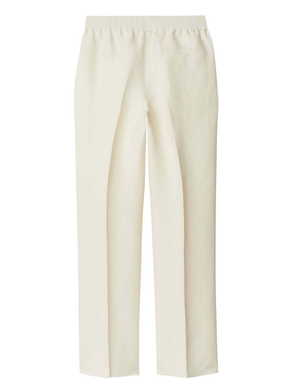 Burberry tapered-leg canvas trousers Women