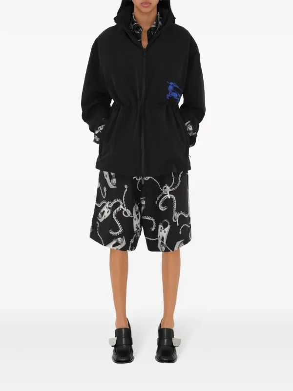 Burberry EKD-appliqué Jacket | Black | FARFETCH
