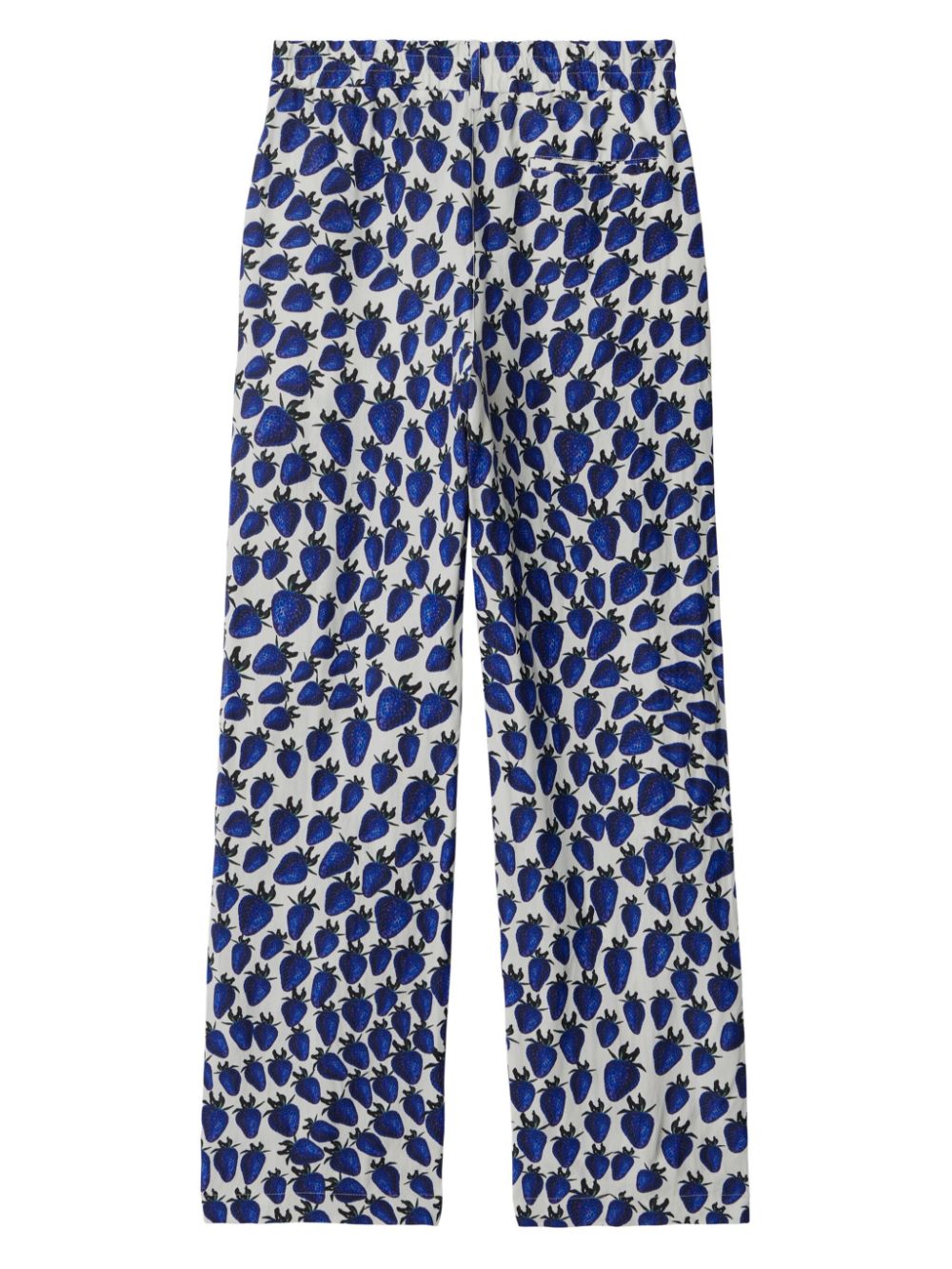 Burberry strawberry-print straight trousers Women