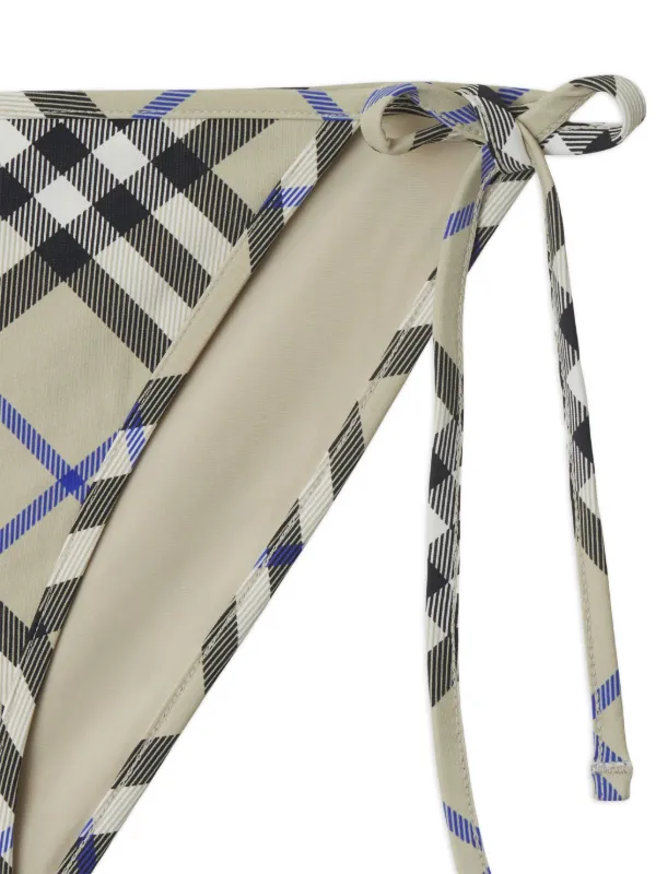 Burberry Vintage Check Bikini Bottom | Neutrals | FARFETCH