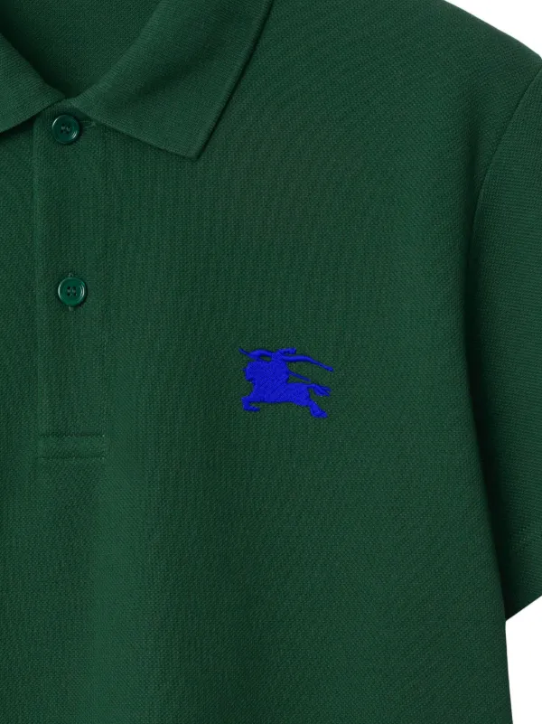 Tシャツ・カットソー Burberry SS24 Embroidered cotton polo shirt (8083208 B8789) Burberry Logo-Embroidered Cotton Polo Shirt, Size Small