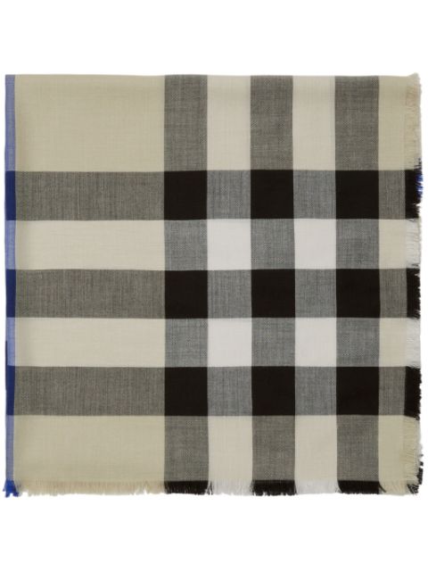 Burberry House Check cashmere-blend scarf Men