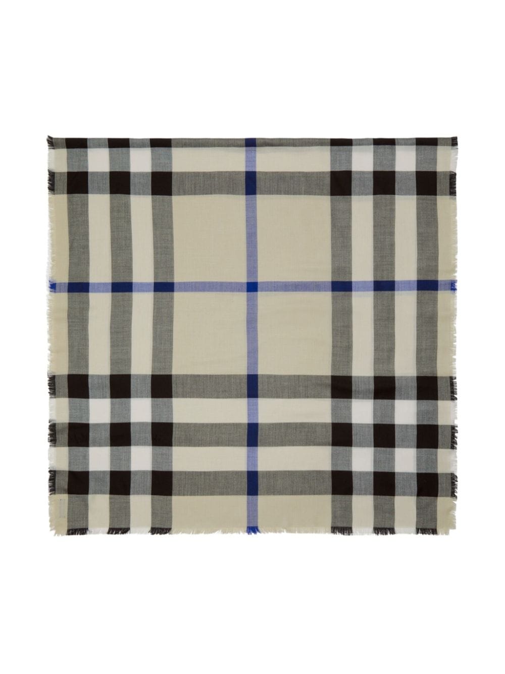 Shop Burberry House Check Cashmere-blend Scarf In Neutrals