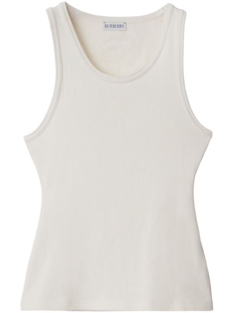 Burberry EKD-patch ribbed tank top Women