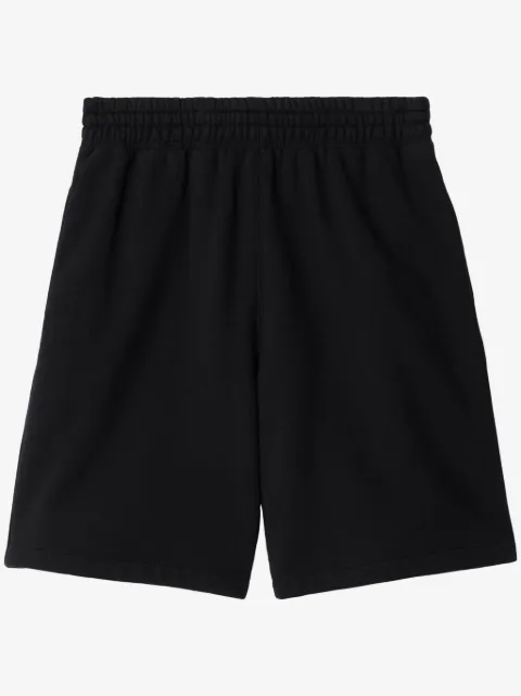 Burberry Equestrian Knight-motif cotton shorts