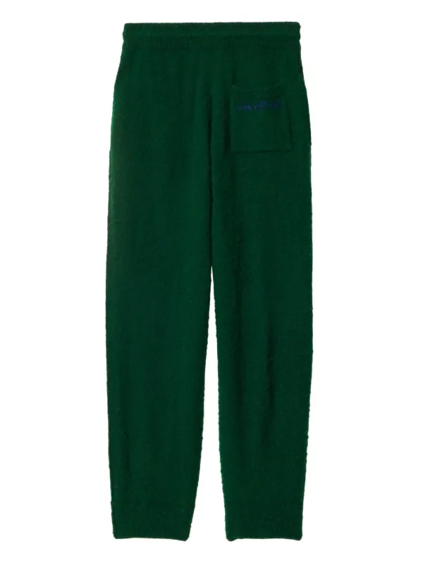 Burberry Argyle Wool Track Pants Green FARFETCH PH