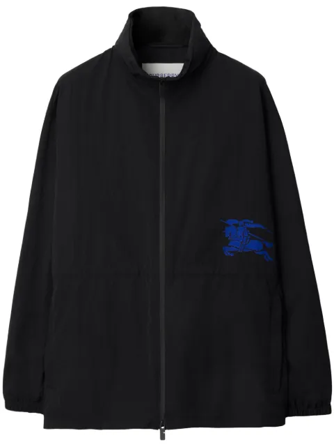 Burberry EDK-appliqué hooded jacket
