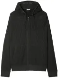 Burberry zip-up mesh hoodie - Black