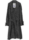 Burberry silk trench coat - Black