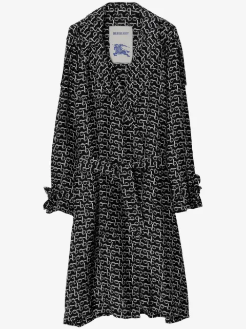 Burberry silk trench coat