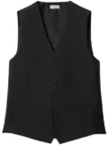 Burberry wool-silk blend waistcoat - Black