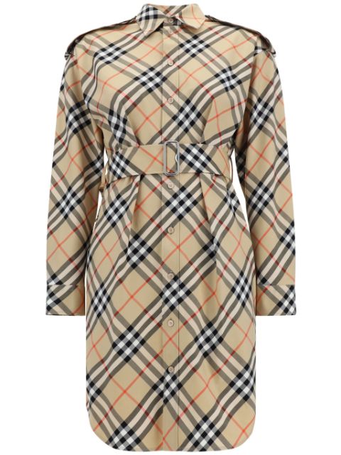 Burberry Vintage Check cotton shirtdress Women