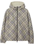 Burberry Equestrian Knight Burberry Check hooded - Neutrals