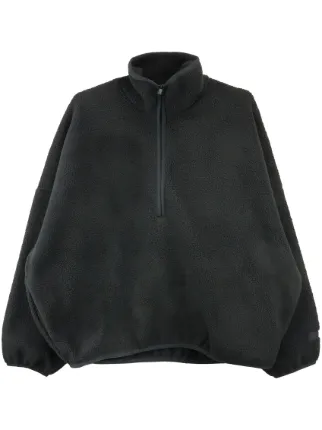 FEAR OF GOD ESSENTIALS half-zip Fleece Sweatshirt - Farfetch