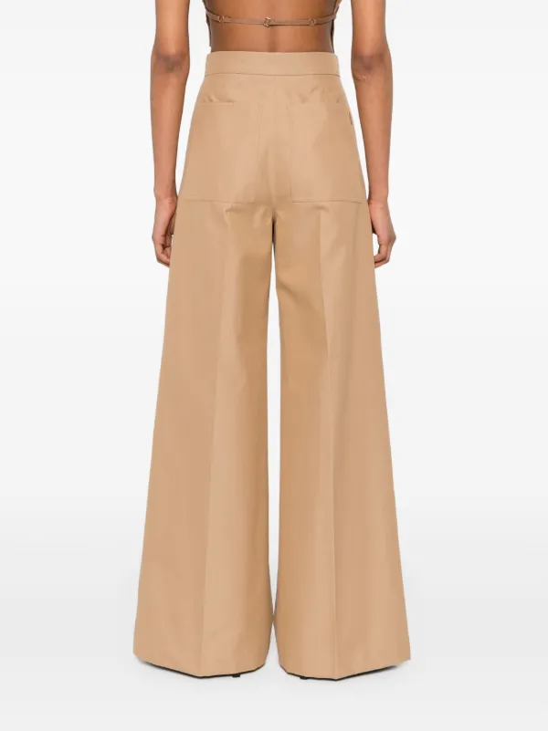 Max Mara ワイドパンツ | ニュートラル | FARFETCH JP