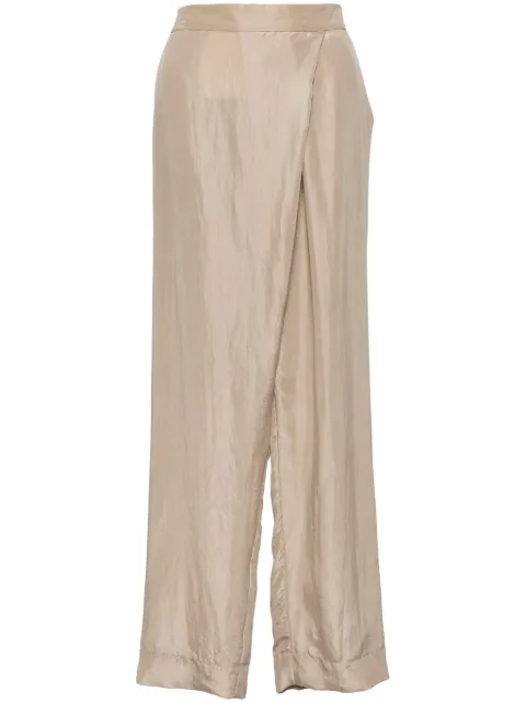 Shanshan Ruan pantalones de seda