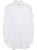 SONGZIO layered cotton shirt - White