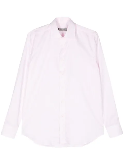 Canali striped cotton shirt