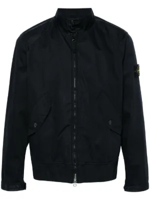 Stone Island コンパスバッジ ジャケット | ブルー | FARFETCH JP