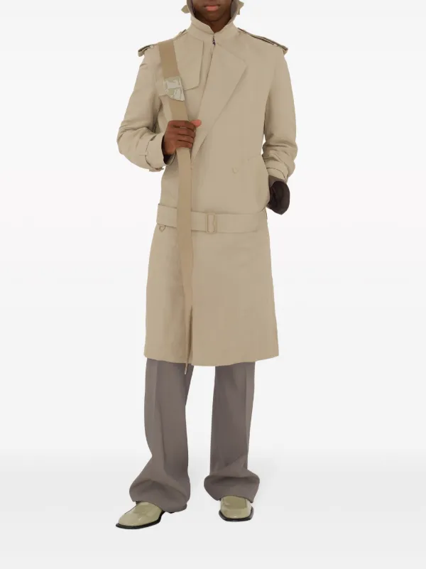 【送料&関税込】Burberry Belted Waist Trench Coat Burberry belted-waist Trench Coat | Neutrals | FARFETCH TR