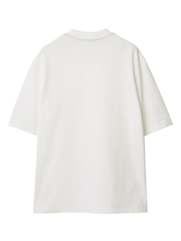 Burberry logo-appliqué Cotton T-shirt - Farfetch