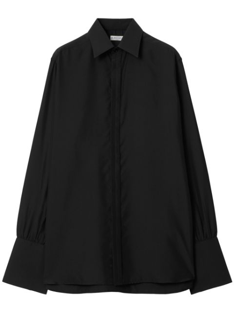 Burberry long-sleeve silk shirt Women