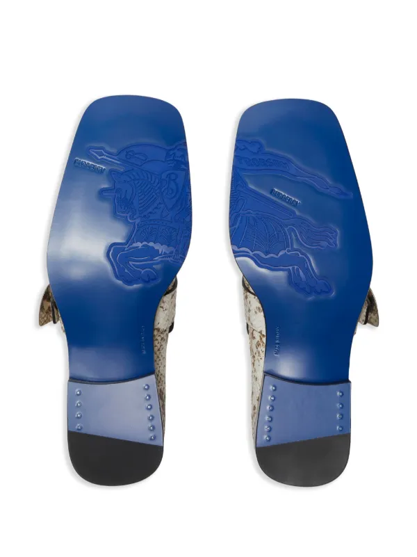 BURBERRY バーバリー 24SS シールドローファー パイソン BURBERRY バーバリー 24SS シールドローファー パイソン - メルカリ