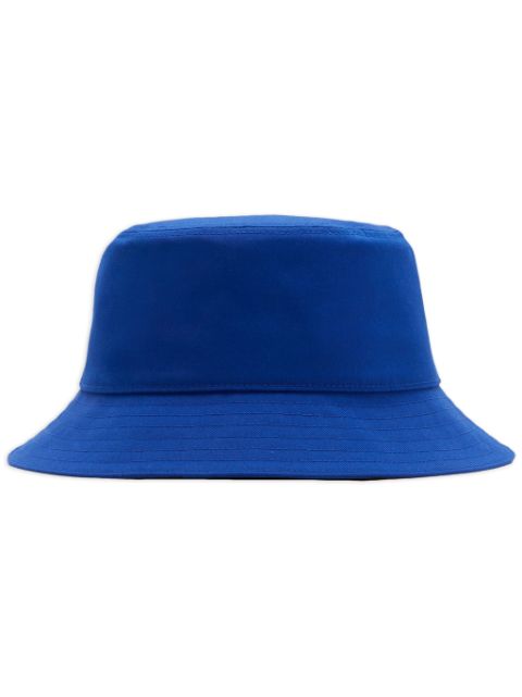 Burberry EKD-embroidered bucket hat Men