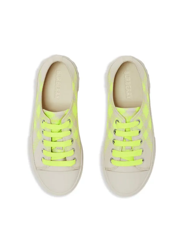 Burberry sneakers shop kids yellow